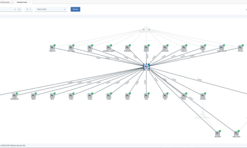 Dynamisk visualisering av topologiska miljöer